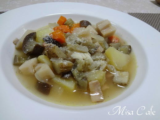 秋野菜のスープの画像