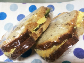 塩酒粕のお漬物で♡サンドイッチ