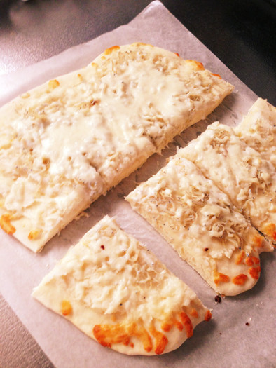 発酵なし！簡単ふわふわしらすピザの写真