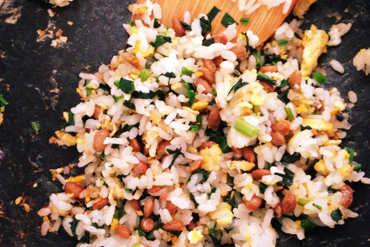 簡単 子供がもりもり納豆チャーハン レシピ 作り方 By Misacyaaan クックパッド 簡単おいしいみんなのレシピが359万品