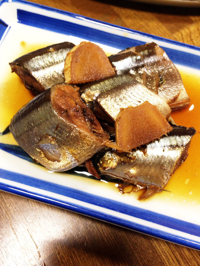 秋刀魚の圧力鍋煮の画像