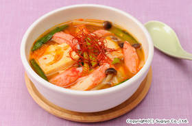 香り箱のチゲスープ
