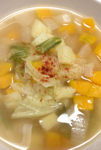 【旬の三浦野菜スープ】冬瓜と大根
