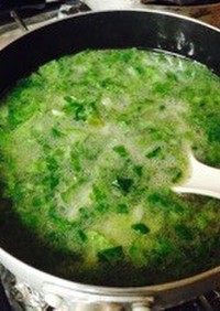 白菜の味噌汁 簡単レシピ