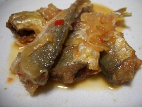 豆あじのスイートチリ南蛮。