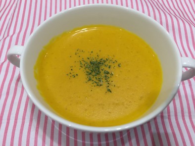 濃厚かぼちゃスープの写真