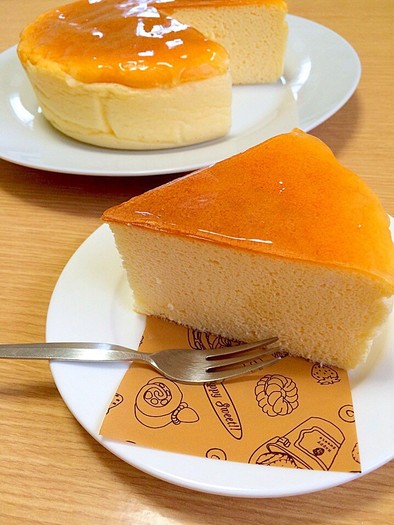 糖質制限スフレチーズケーキの写真