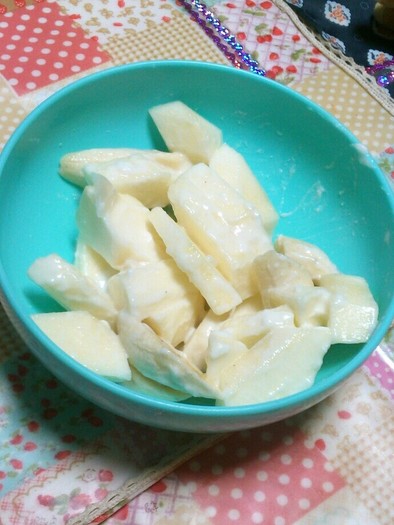 りんごバナナヨーグルト和えの写真