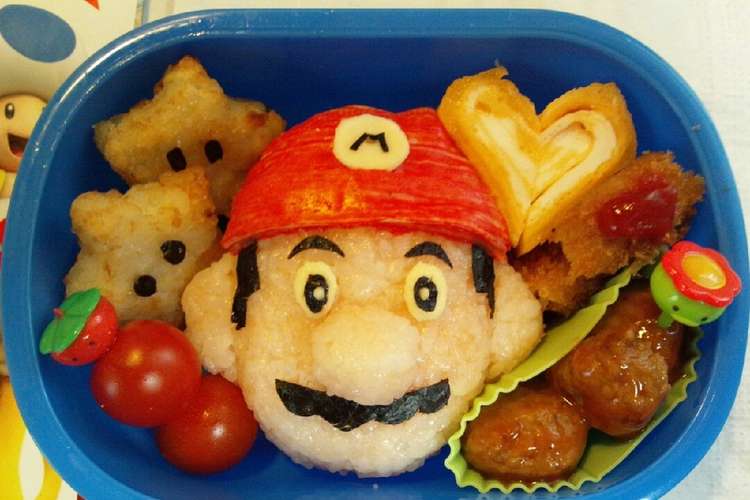 キャラ弁 簡単 マリオ レシピ 作り方 By マるもりoosuga クックパッド 簡単おいしいみんなのレシピが363万品