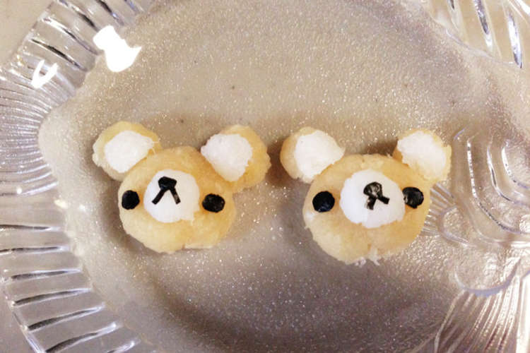 簡単 大根おろし リラックマ 顔 レシピ 作り方 By きょゆず クックパッド 簡単おいしいみんなのレシピが366万品