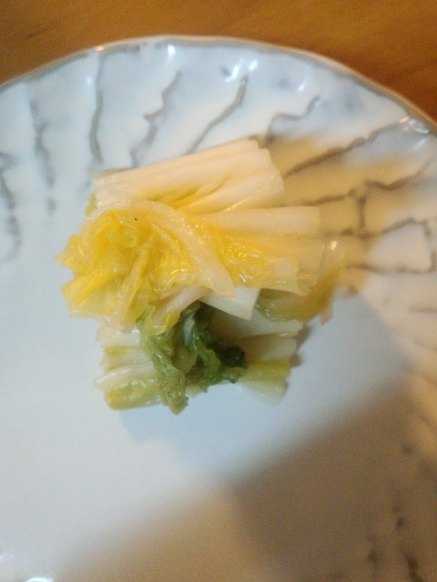 白菜の浅漬け　ビニール袋で簡単おいしい♪の画像