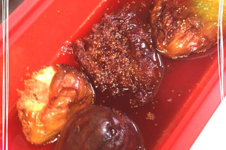 レンジで簡単 いちじくコンポート蜂蜜黒糖 レシピ 作り方 By Otaソーダ クックパッド 簡単おいしいみんなのレシピが357万品