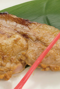 レンジで☆豚の味噌漬け焼き☆デリパン