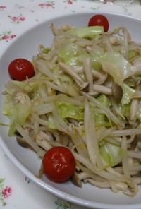 ガリバタ醤油野菜炒め