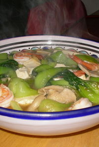 中華風えびと豆腐のうま煮
