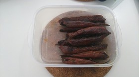 ハゼの甘露煮