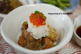 鮭の揚げだし