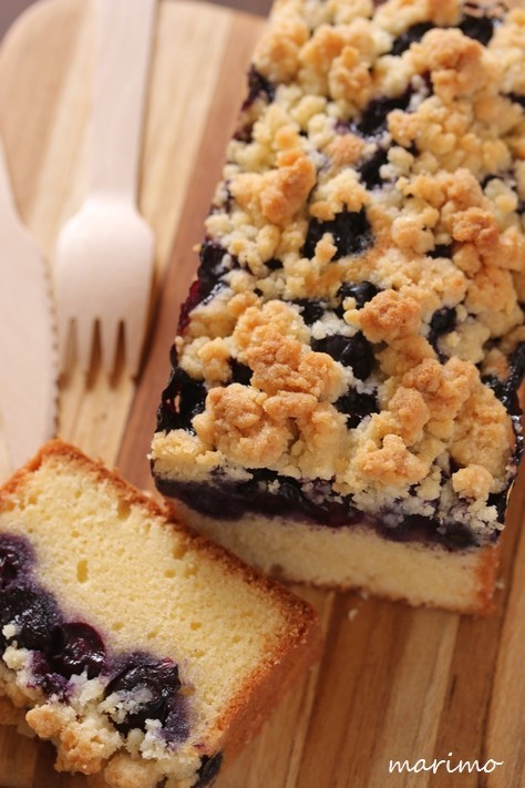 ブルーベリーダンプケーキのレシピ