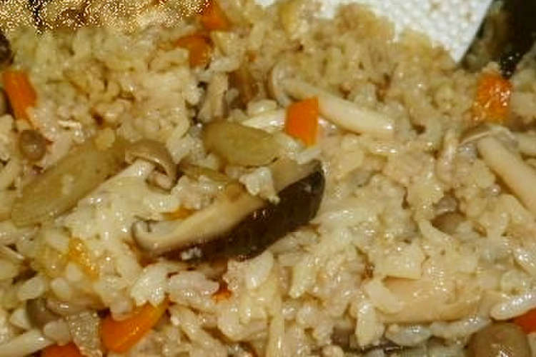 ボリューム満点 鶏五目ご飯 レシピ 作り方 By 紅緒 クックパッド 簡単おいしいみんなのレシピが355万品