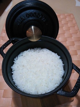 ストウブご飯 簡単1合 14cm