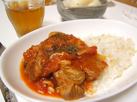 ポークトマトライス