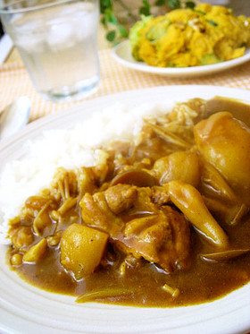 今日のカレーライス