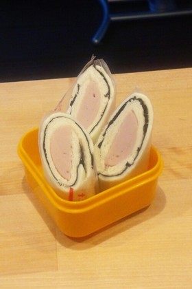 ラップなし☆ロールサンド
