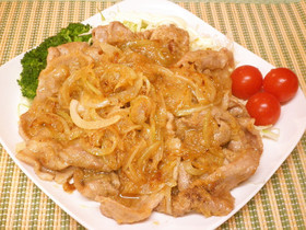 うちのスタミナ生姜焼き