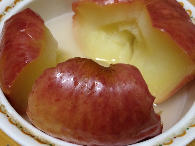 材料りんごだけ レンジでホットスイーツ レシピ 作り方 By Naririna クックパッド 簡単おいしいみんなのレシピが352万品