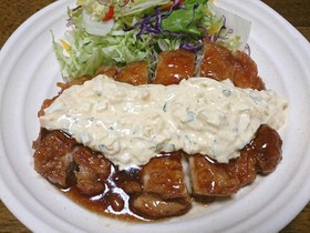 揚げない!皮パリ♪チキン南蛮