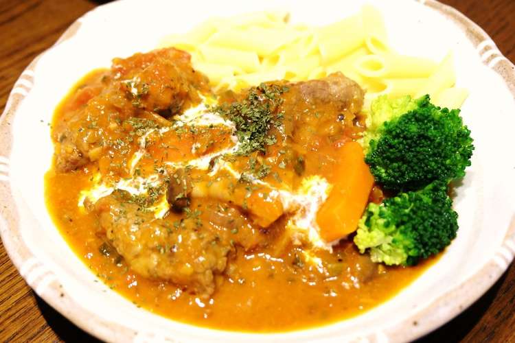 牛バラ肉切り落としのトマト煮 レシピ 作り方 By シェフのつもり クックパッド 簡単おいしいみんなのレシピが352万品