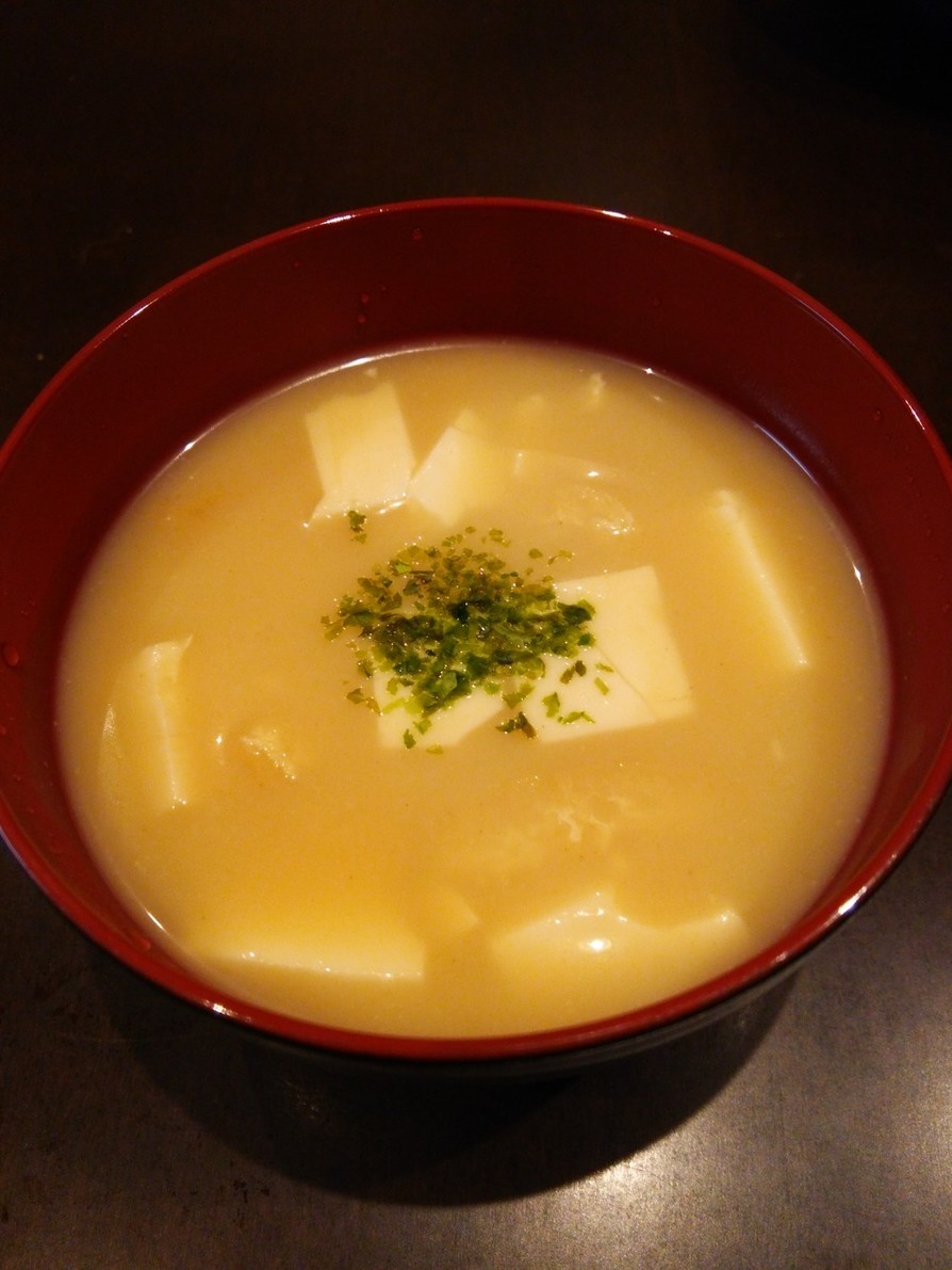 郷土料理① 甘いお味噌汁の画像