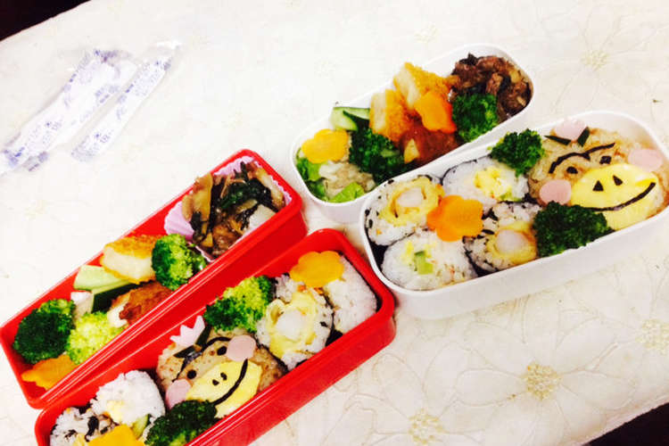 キャラ弁入門 簡単花かっぱのごはん レシピ 作り方 By にゃわゆー クックパッド 簡単おいしいみんなのレシピが365万品
