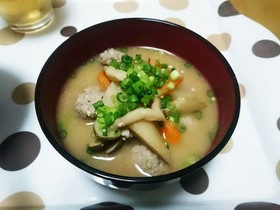 鯵のつみれ汁