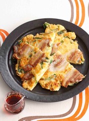 つぶし豆腐入りチヂミの写真