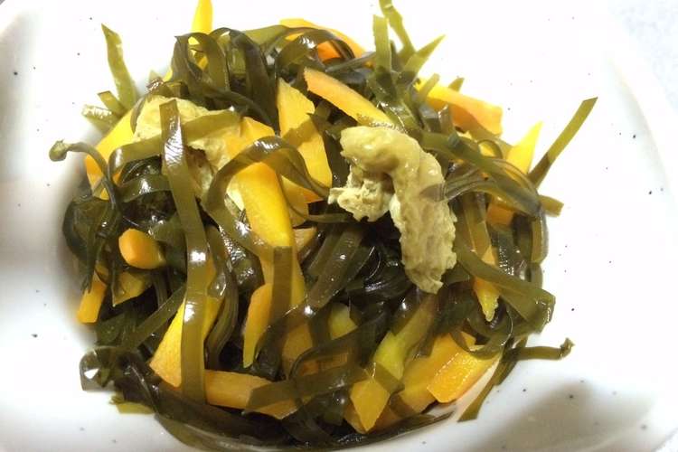 すき昆布の煮物 レシピ 作り方 By Noanoanoan クックパッド