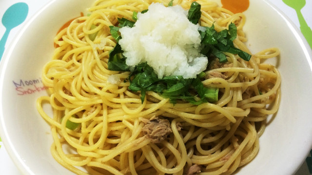 和えるだけ ツナおろしパスタ レシピ 作り方 By Apollo616 クックパッド