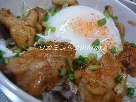 温玉とろ~~り♪ ☆焼き鳥丼☆