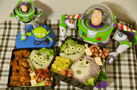 簡単キャラ弁☆♪トイストーリー バズ