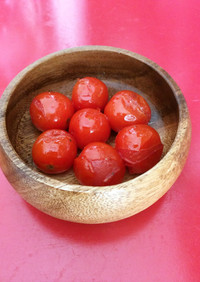 簡単☆焼きミニトマト