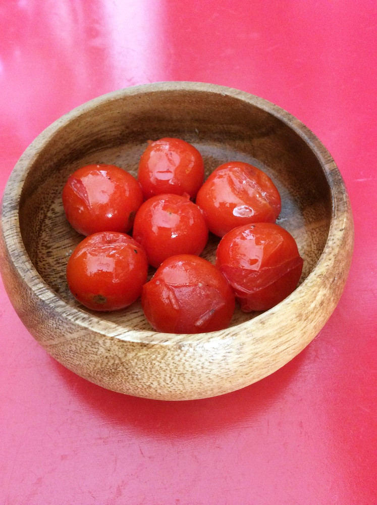 簡単☆焼きミニトマトの画像