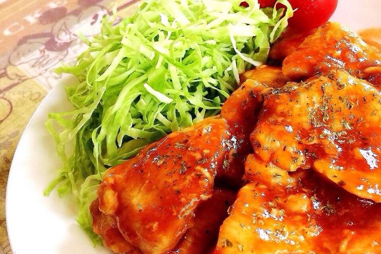 節約 胸肉でチキンチャップ レシピ 作り方 By ぽむぽむ クックパッド 簡単おいしいみんなのレシピが359万品
