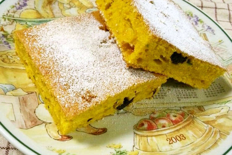 オイル控えめ お手軽天板かぼちゃケーキ レシピ 作り方 By おまちゃ クックパッド 簡単おいしいみんなのレシピが374万品