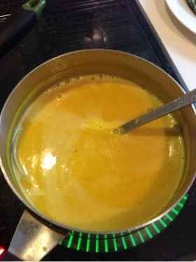簡単かぼちゃスープの画像