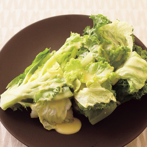 リーフレタスと白菜のサラダ