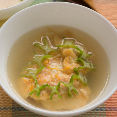 四角豆(うりずん豆)のたまごスープ♪の写真