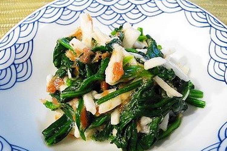 ほうれん草と長芋の梅肉和え レシピ 作り方 By Foo クックパッド 簡単おいしいみんなのレシピが355万品