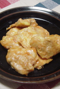 鶏胸肉のマヨ・ケチャップ炒め