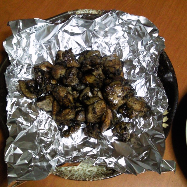 超お手軽簡単 地鶏の炭火焼き 風 レシピ 作り方 By るーるーるるる クックパッド 簡単おいしいみんなのレシピが375万品