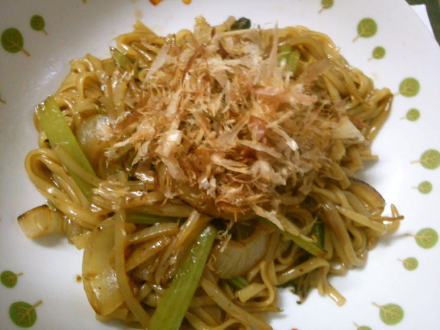 味付け 簡単♪ ランチに 焼きうどん！の画像